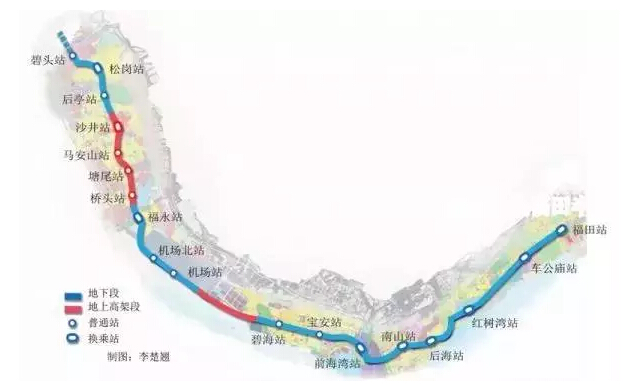 柔性電路板生產(chǎn)廠家：6月30日，深圳地鐵11號(hào)線試運(yùn)行，約嗎？