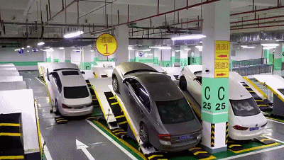 斜置式停車場，柔性電路板廠就問你實用不？
