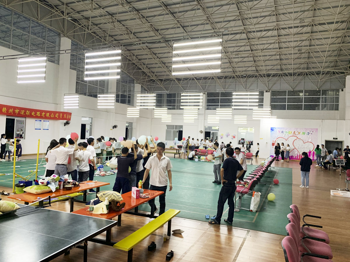 軟板廠之趣味活動，歡度五一！